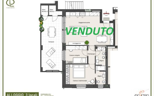 Trilocali P1P2 Residenza GreenPark – via Toscana, Biassono (MB)