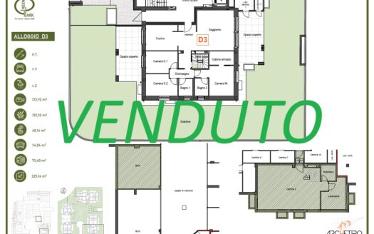 5 LOCALI PT – RES. GREENPARK – via Toscana, Biassono (MB)