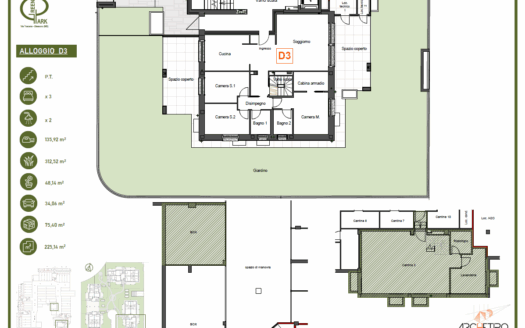 5 LOCALI PT – RES. GREENPARK – via Toscana, Biassono (MB)