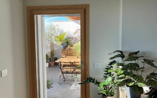 ATTICO BILOCALE ARREDATO ULTIMO P. – VISTA PARCO, ROZZANO