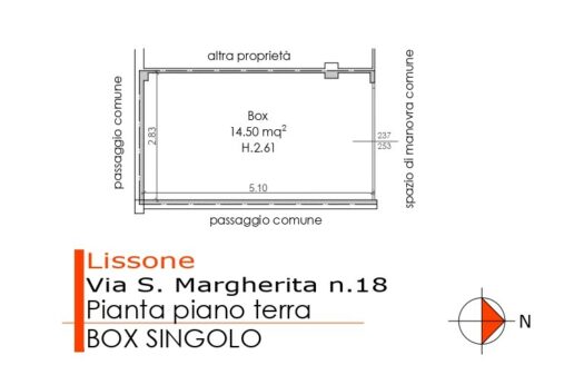 COMODO BOX SINGOLO – LISSONE (MB), VIA S. MARGHERITA N. 18