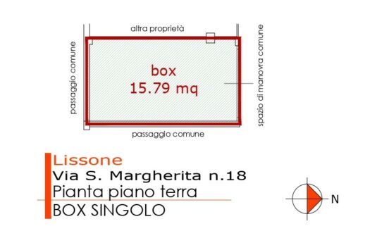 COMODO BOX SINGOLO – LISSONE (MB), VIA S. MARGHERITA N. 18